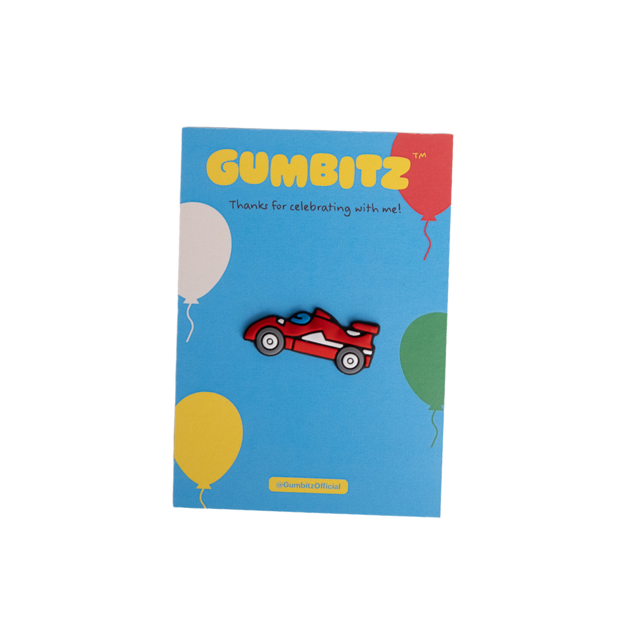 Gumbitz Party Favours - Car Red - Bag Pin