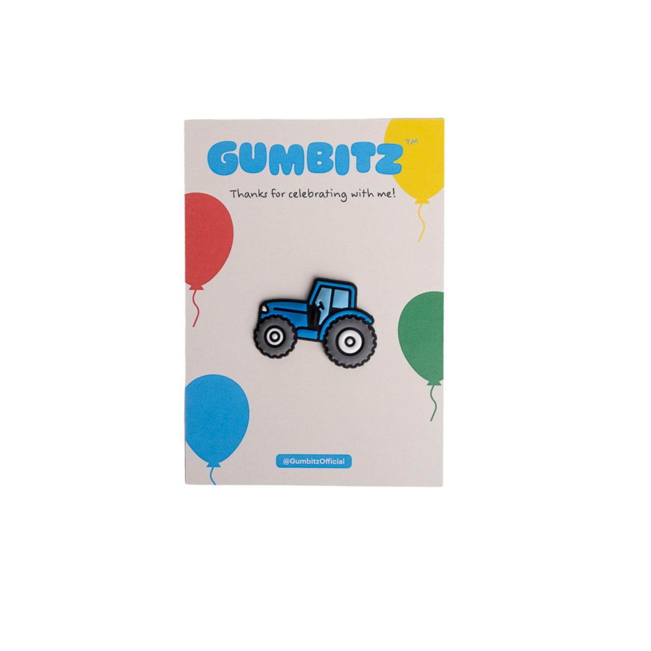 Gumbitz Party Favours - Tractor Blue