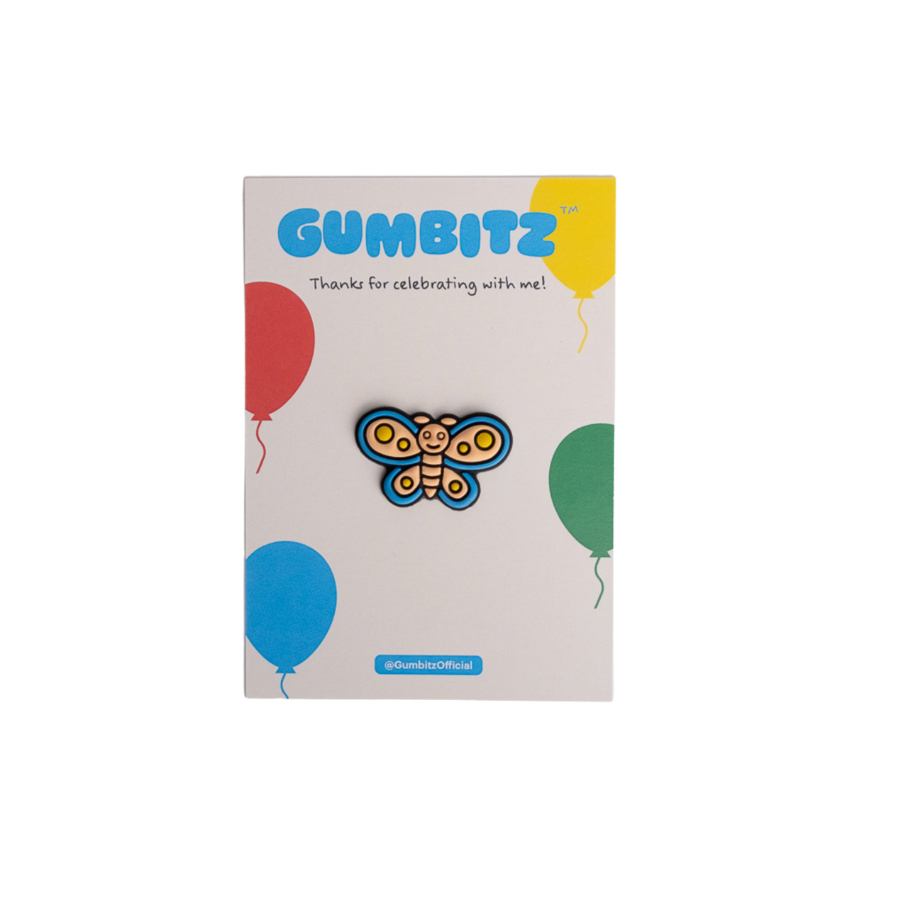 Gumbitz Party Favours - Butterfly Blue