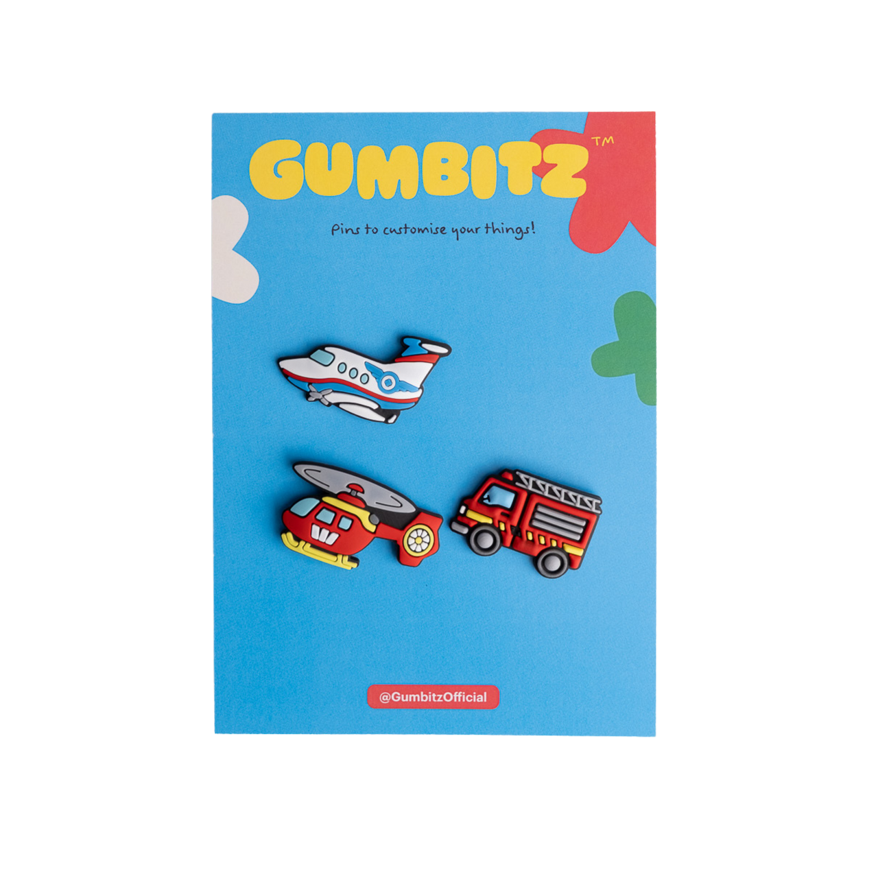 Gumbitz Bag Pins | Emergency Vehicles
