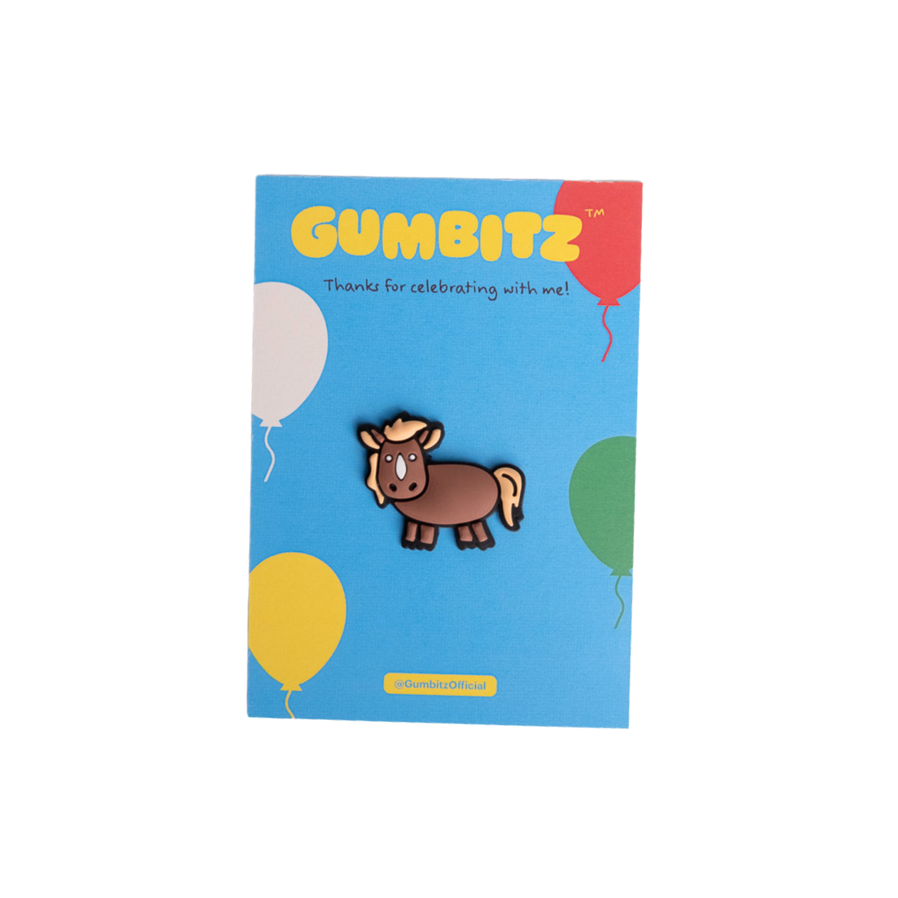 Gumbitz Party Favours - Horse - Bag Pin
