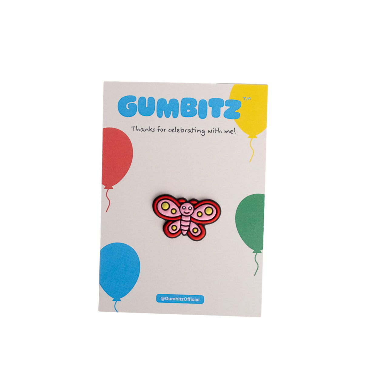 Gumbitz Party Favours - Butterfly Pink
