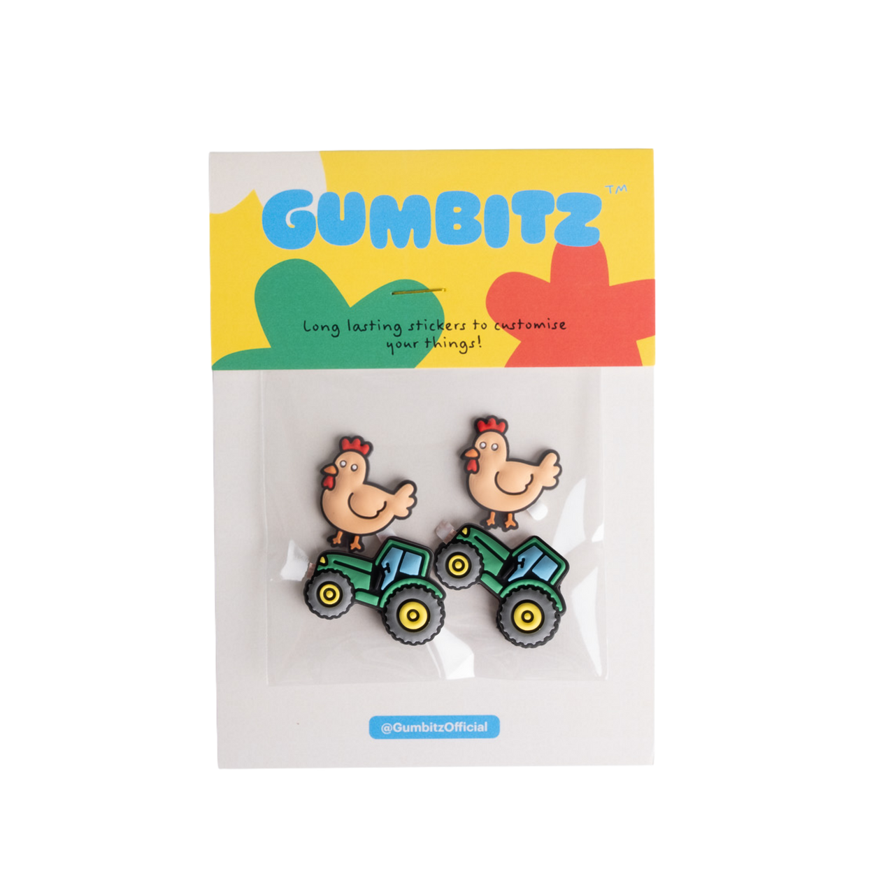 Gumbitz Sticker Set | Green Tractors and Chooks