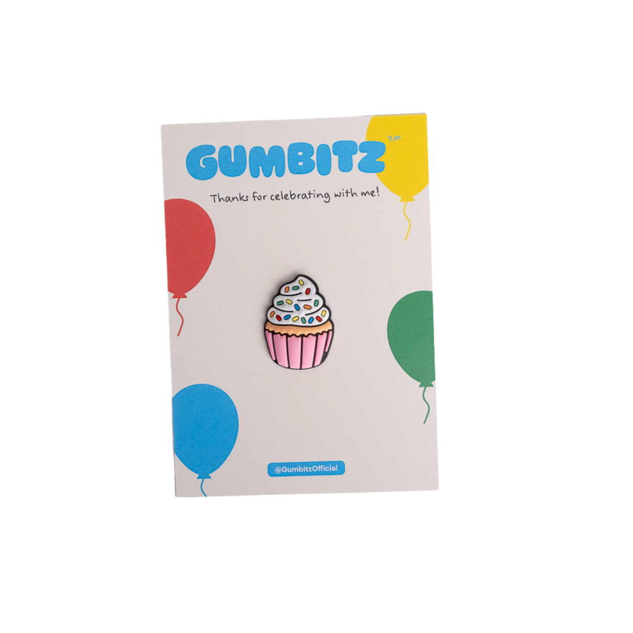 Gumbitz Party Favours - Cupcake Pink