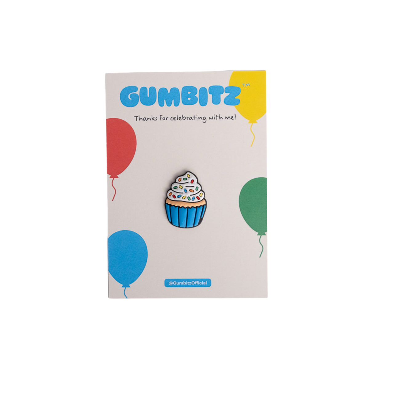Gumbitz Party Favours - Cupcake Blue