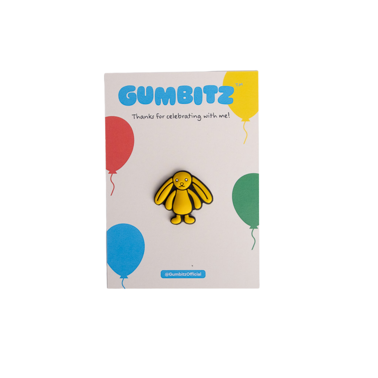 Gumbitz Party Favours - Bunny Yellow