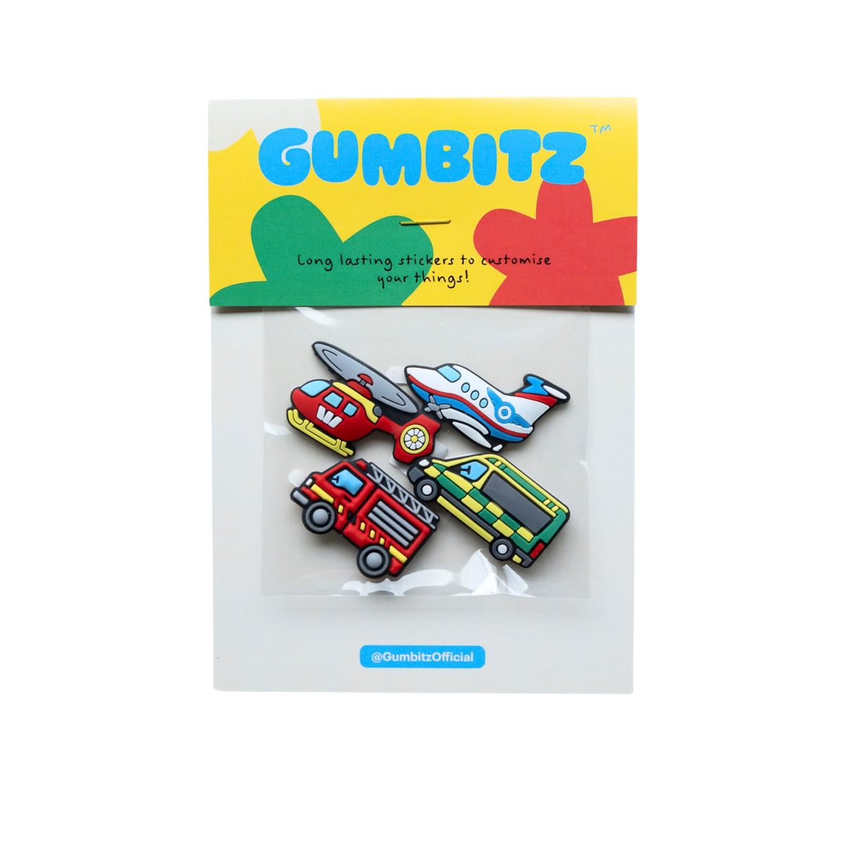 Gumbitz Sticker Mixed Pack | Emergency Vehicles