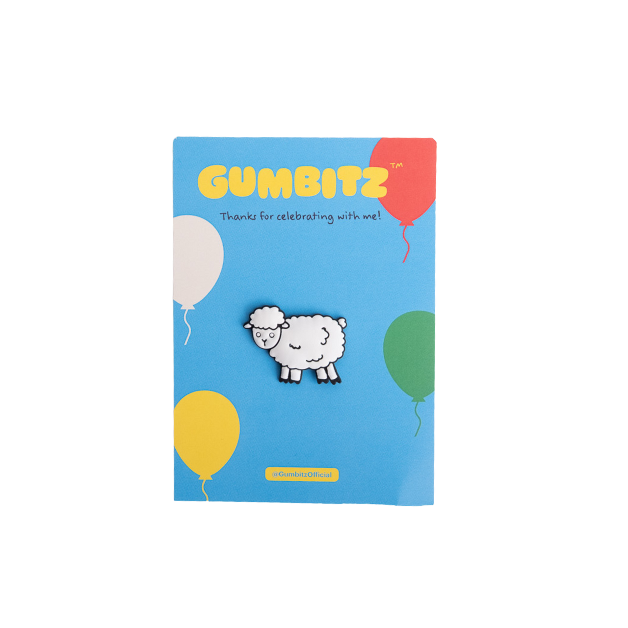 Gumbitz Party Favours - Sheep - Bag Pin