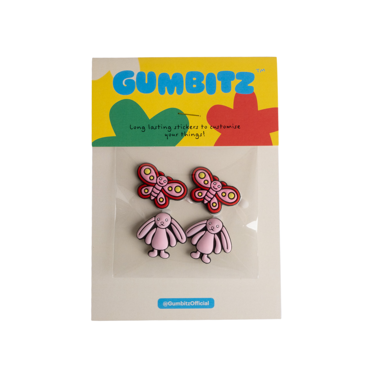 Gumbitz Sticker Set | Bunnies & Butterflies