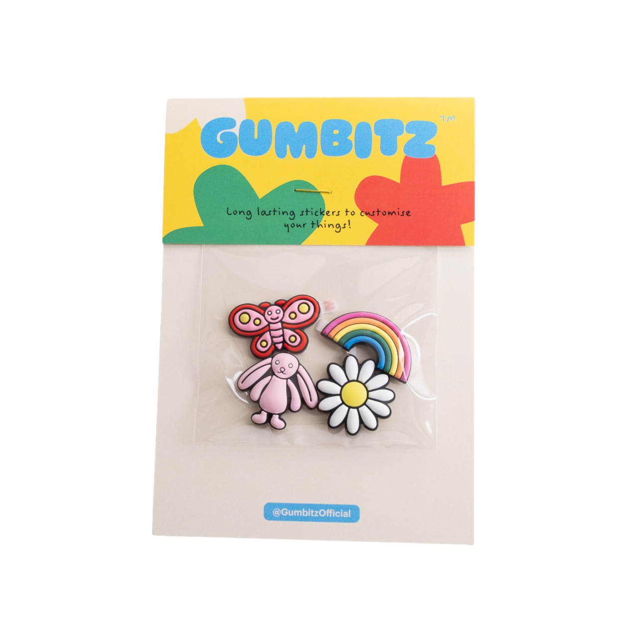 Gumbitz Sticker Mixed Pack | Daisy Pink Mix
