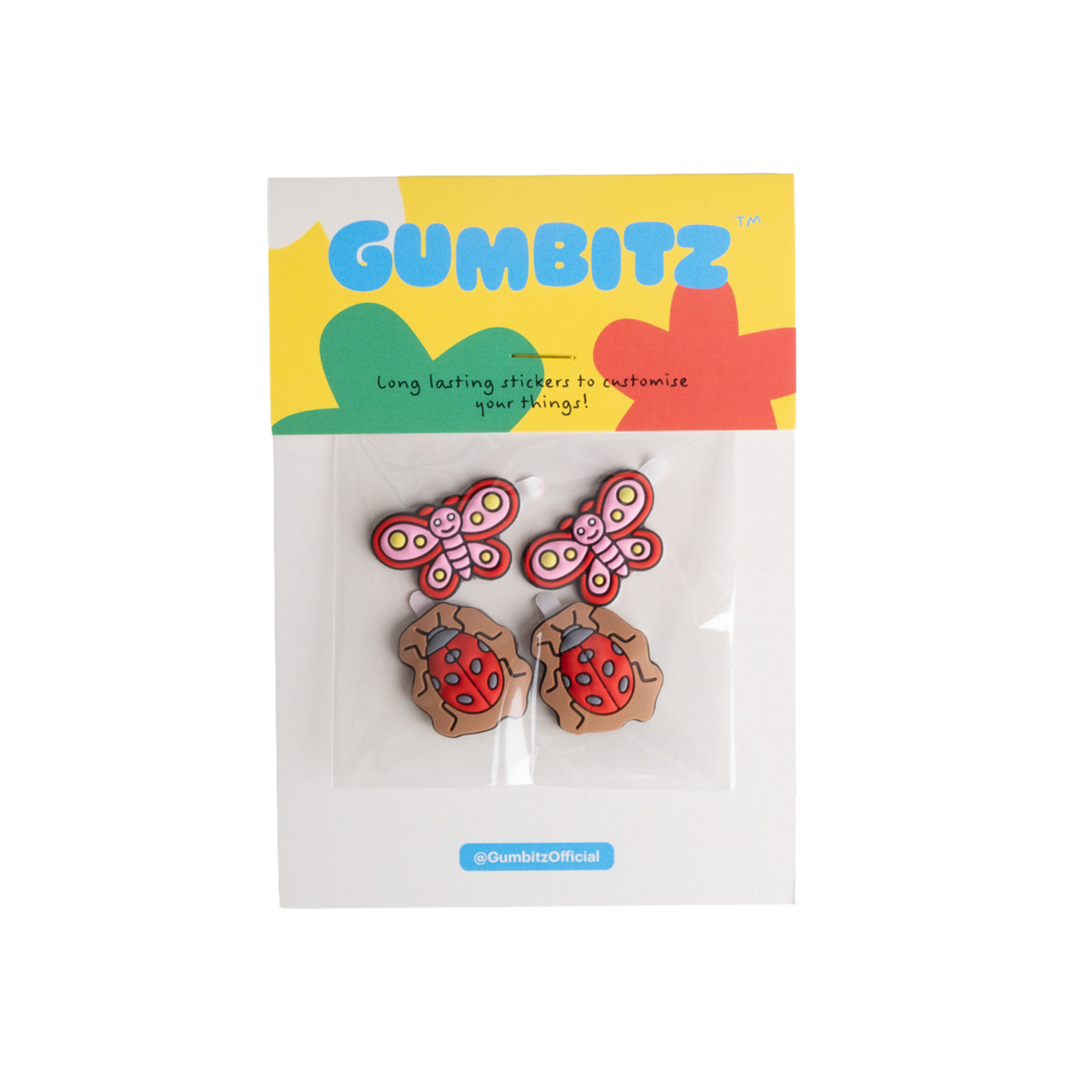 Gumbitz Sticker Set | Butterflies & Ladybugs