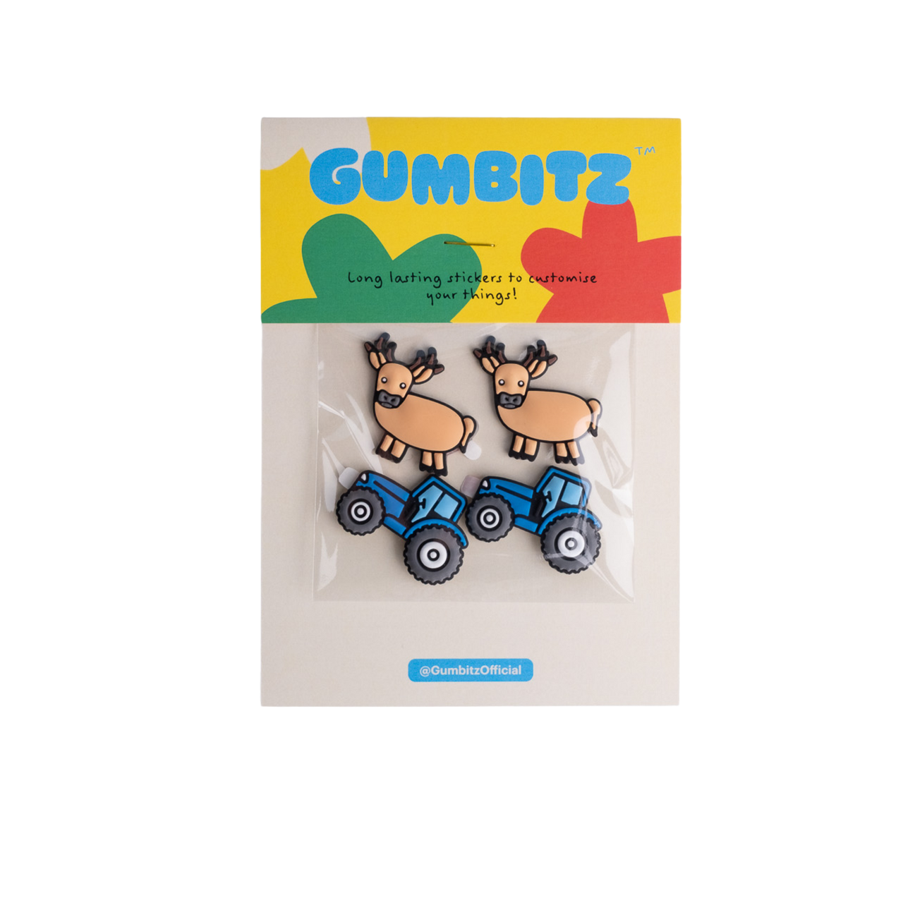 Gumbitz Sticker Set | Stags & Blue Tractors
