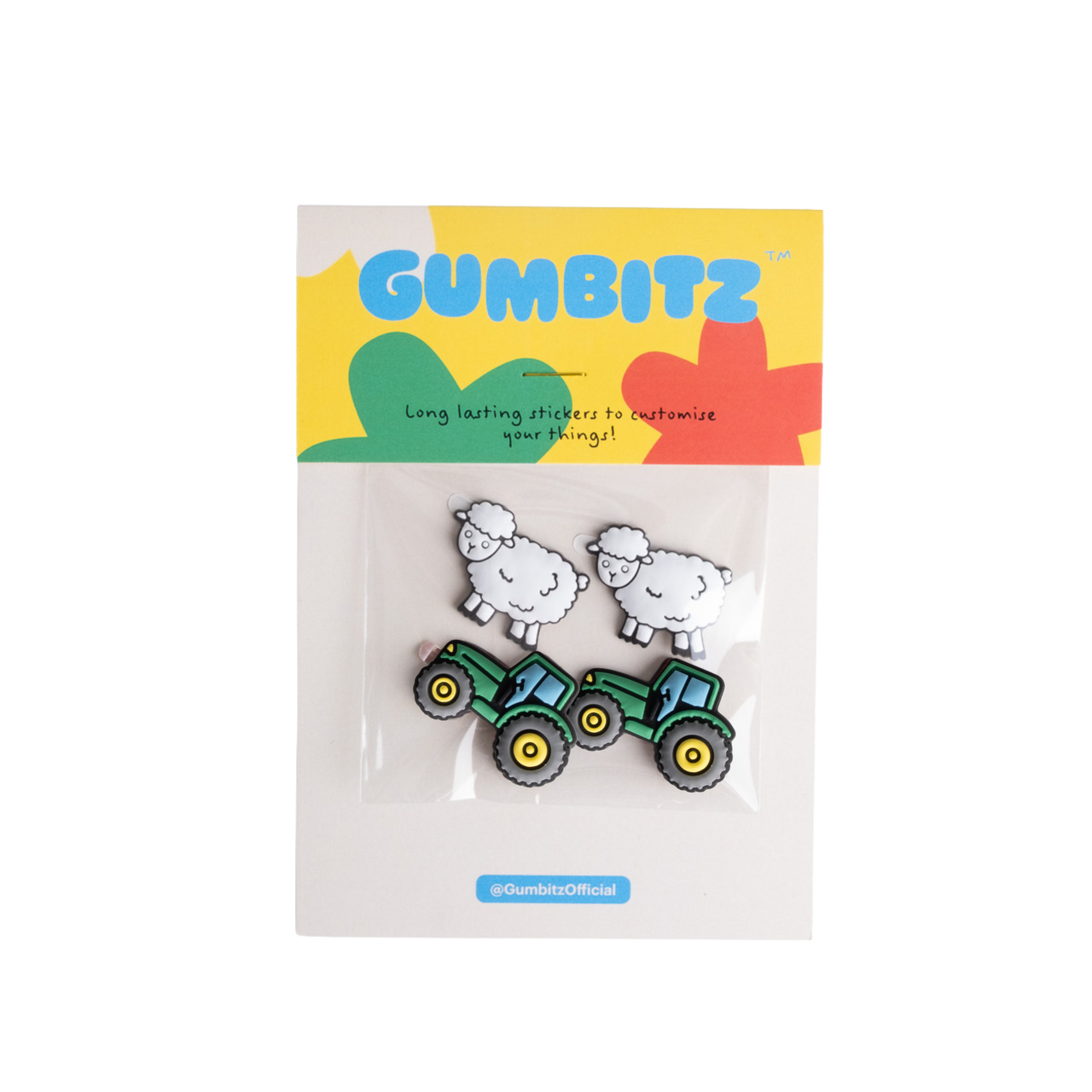 Gumbitz Sticker Set | Green Tractors and Sheep